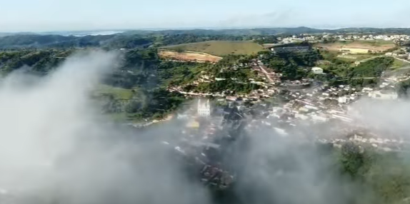 Imagem aerea de cicade da Paraíba