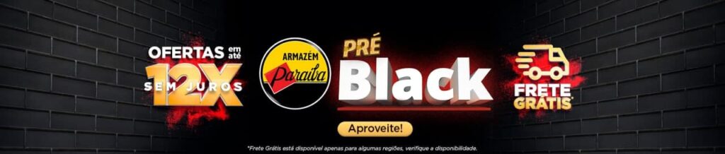 black friday armazem pb