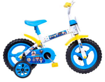 Bicicleta infantil azul