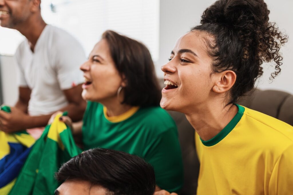 torcedores da seleção brasileira