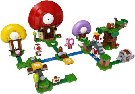 LEGO Super Mario Caça ao Tesouro do Toad 71368 - 464 Peças