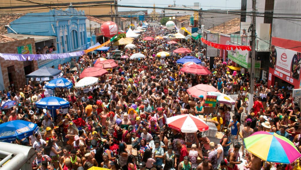 Carnaval do interior na cidade de Esperança na Paraíba