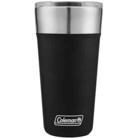 Copo Térmico Coleman Brew Tumbler 600 ml com Abridor Garrafas Preto