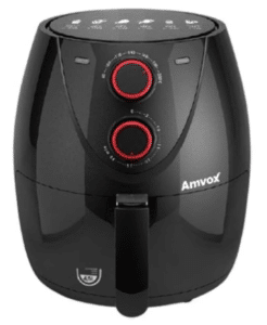 Fritadeira Sem Óleo Amvox Air Fryer ARF 1205 4,5 Litros Preta