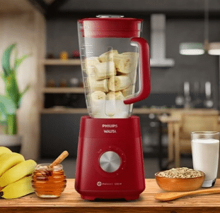 Liquidificador Philips Walita RI2240-40 3 Litros 5 Velocidades 1200W Vermelho