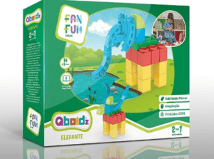 Blocos de Montar Fanfun Qboidz Elefante