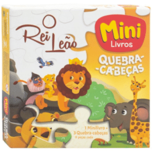 Mini - Clássicos: O Rei Leão (Minilivro + Quebra-cabeça)