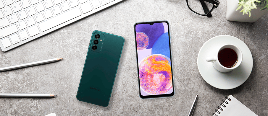 Celulares da linha Galaxy A e linha Galaxy M da Samsung