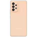 celular a53 samsung com 5G no verso e na cor rosé