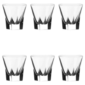 Conjunto de 6 Copos para Cachaça 60ml Transparente Ally