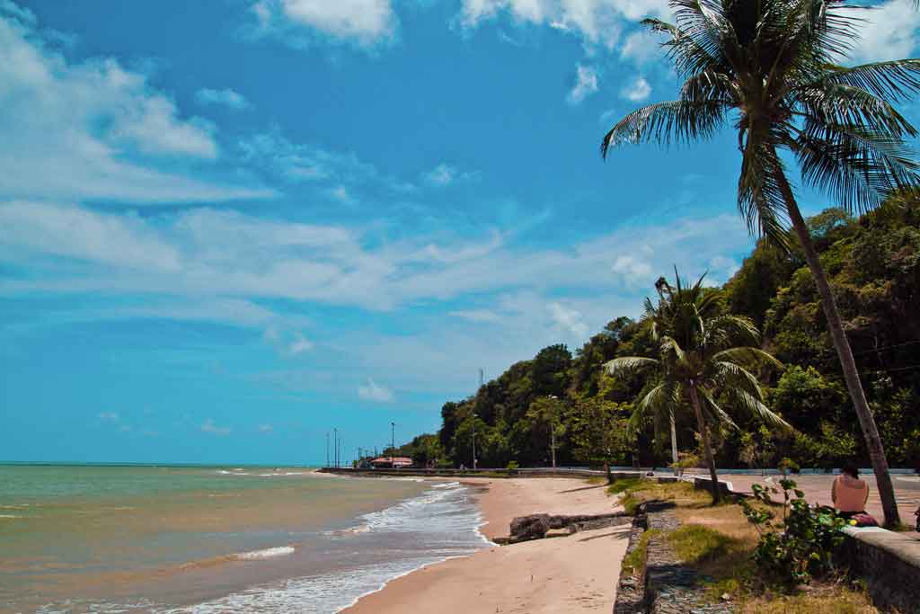 Praia de Cabo Branco em João Pessoa