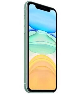 Lateral do iPhone 11 128GB Verde